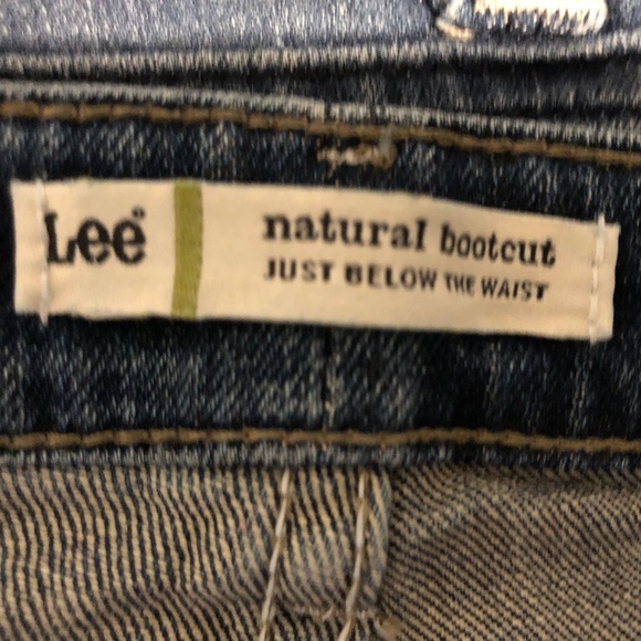 Lee Dark Denim Boot Cut Jeans - 10 Medium - Picture 5 of 9